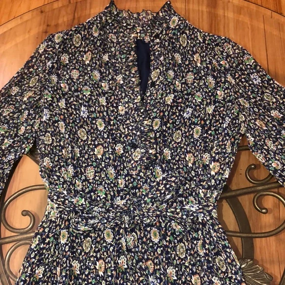 Tory Burch Deneuve Floral-Print Soleil Dress NWOT - Picture 10 of 16